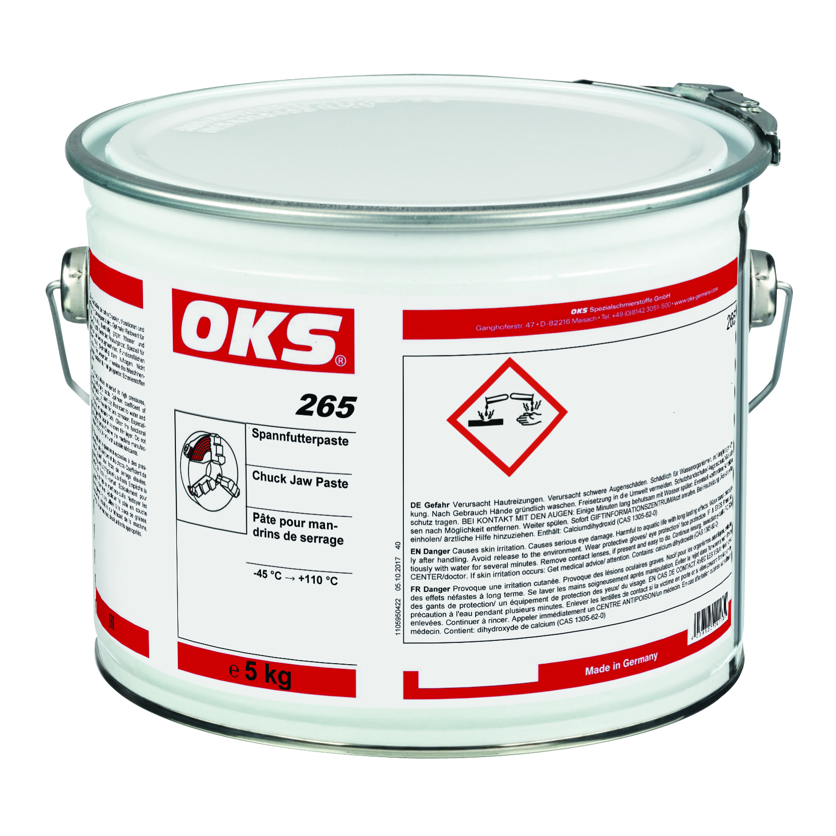 OKS 265 pasta t.b.v. klauwplaat