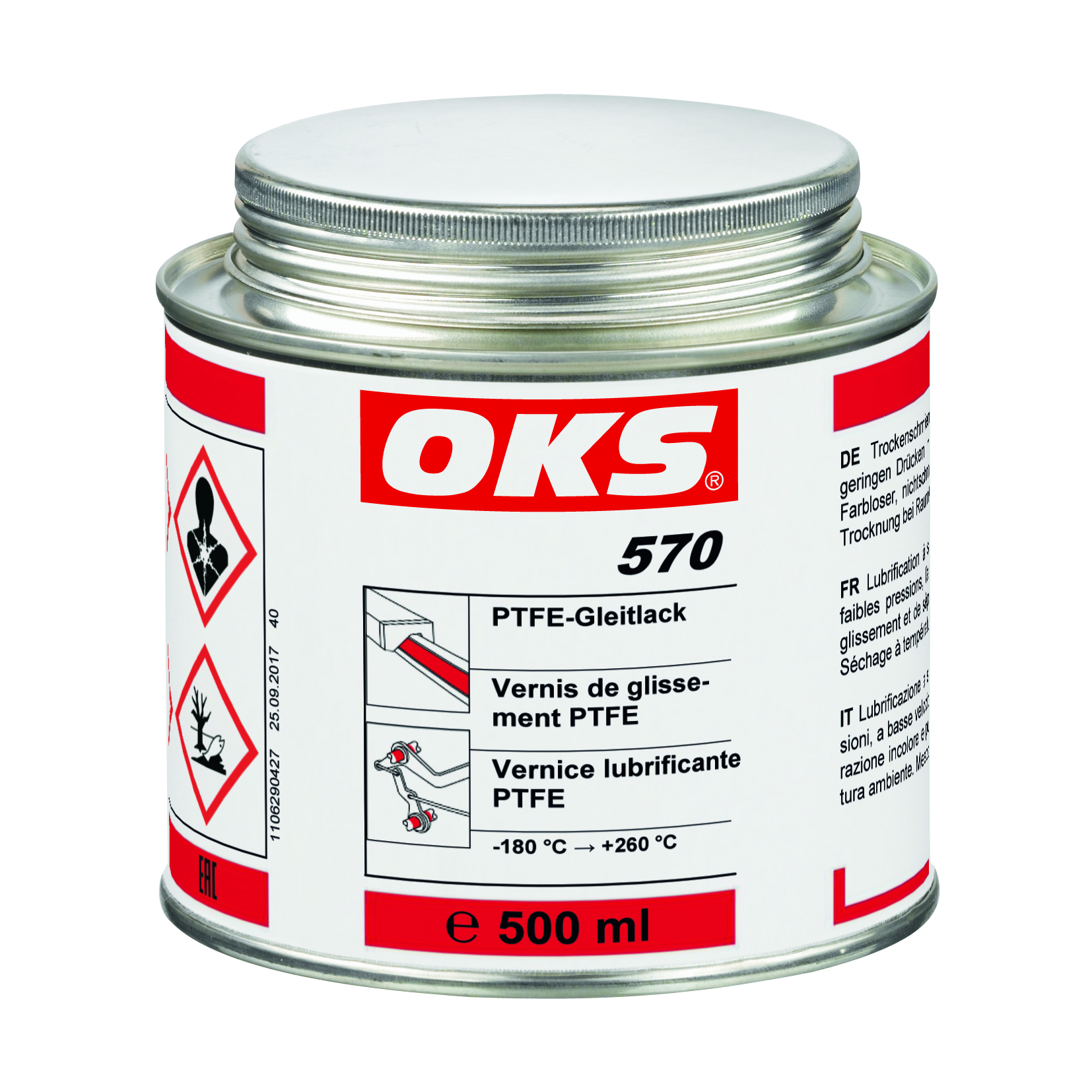 OKS 570 PTFE-glijlak, luchtdrogend