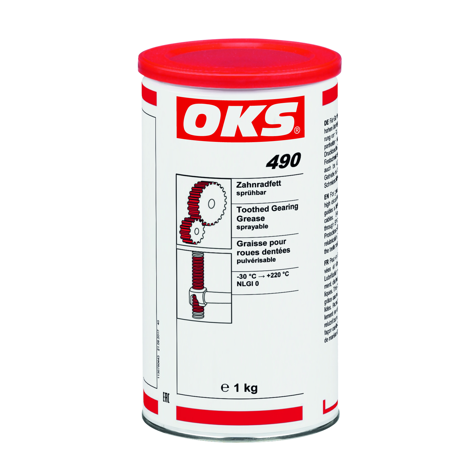 OKS 490 tandwielvet - sproeibaar