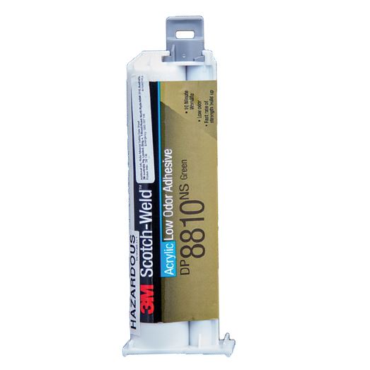 201188100 3M SCOTCH-WELD DP8810NS GROEN 490 ML DUBBELSPUIT ACRYLAATLIJM