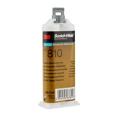 810052050 3M SCOTCH-WELD DP 810 48,5 ML DUBBELSPUIT ACRYLAATLIJM