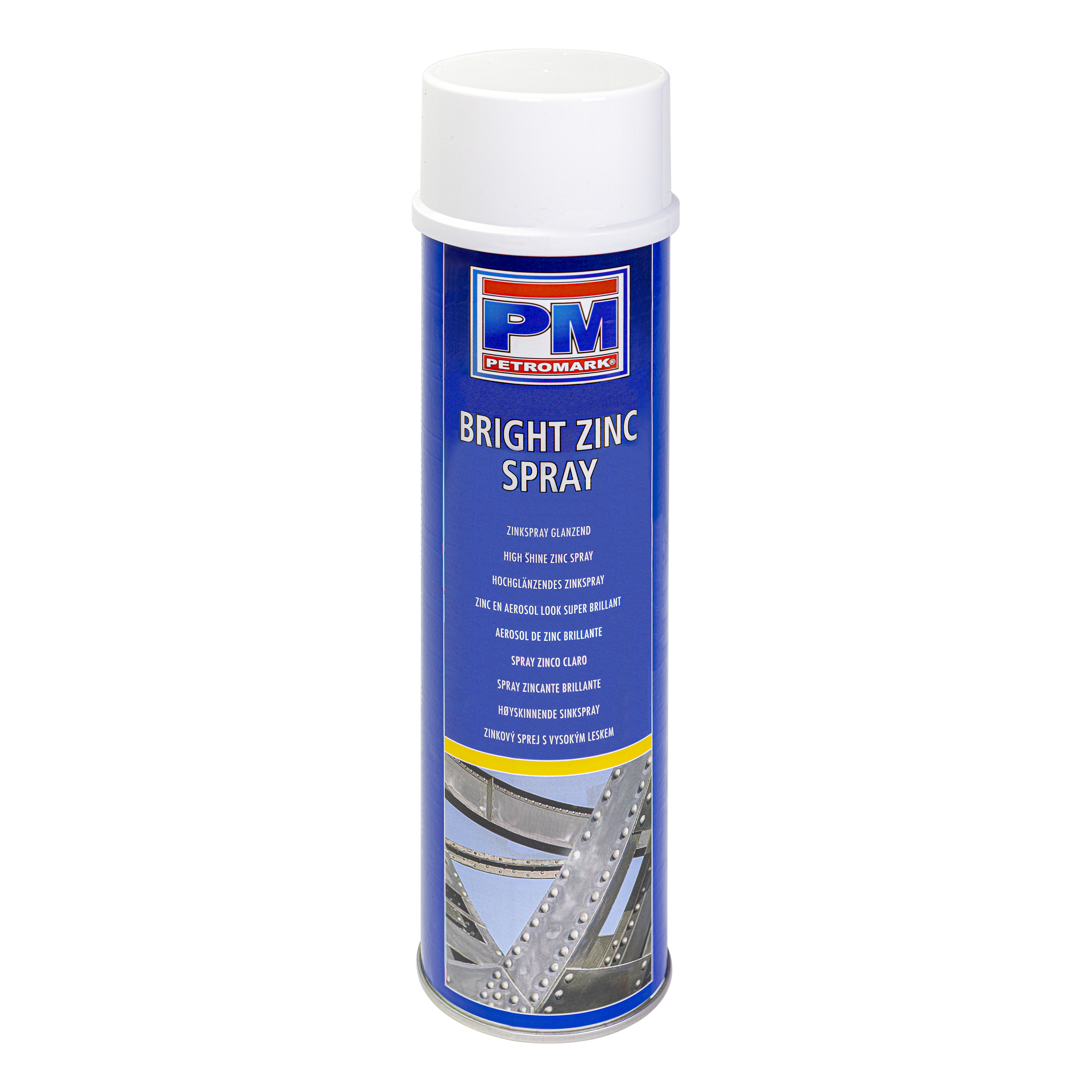 Petromark bright zinc spray