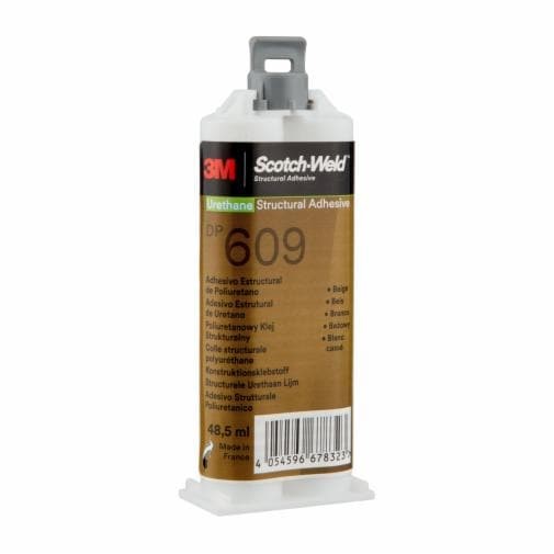 201160902 3M SCOTCH-WELD DP609 BEIGE 400 ML DUBBELSPUIT POLYURETHAANLIJM