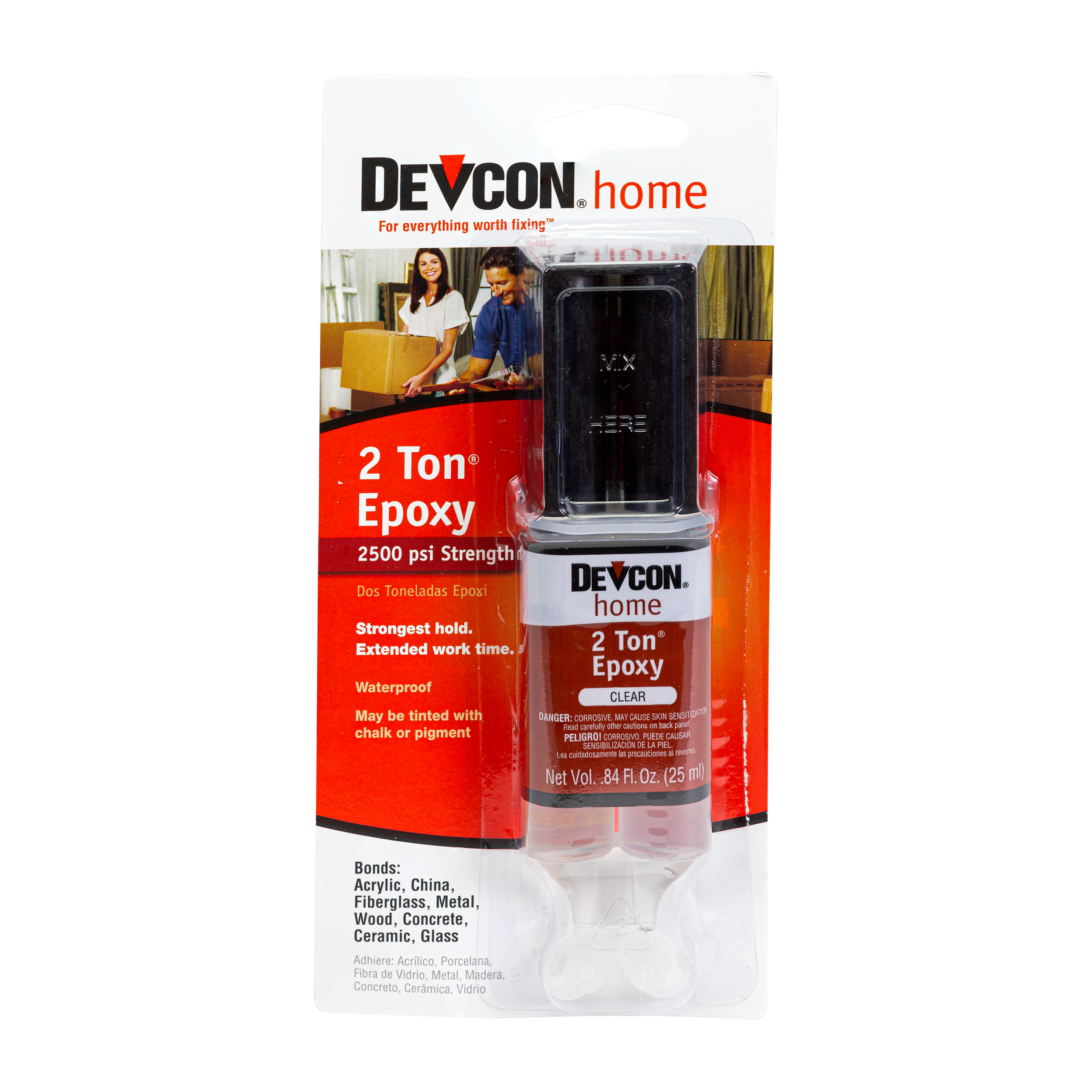 941313450 2 TON EPOXY DUBBELPATROON 25 ML IN BLISTERVERPAKKING