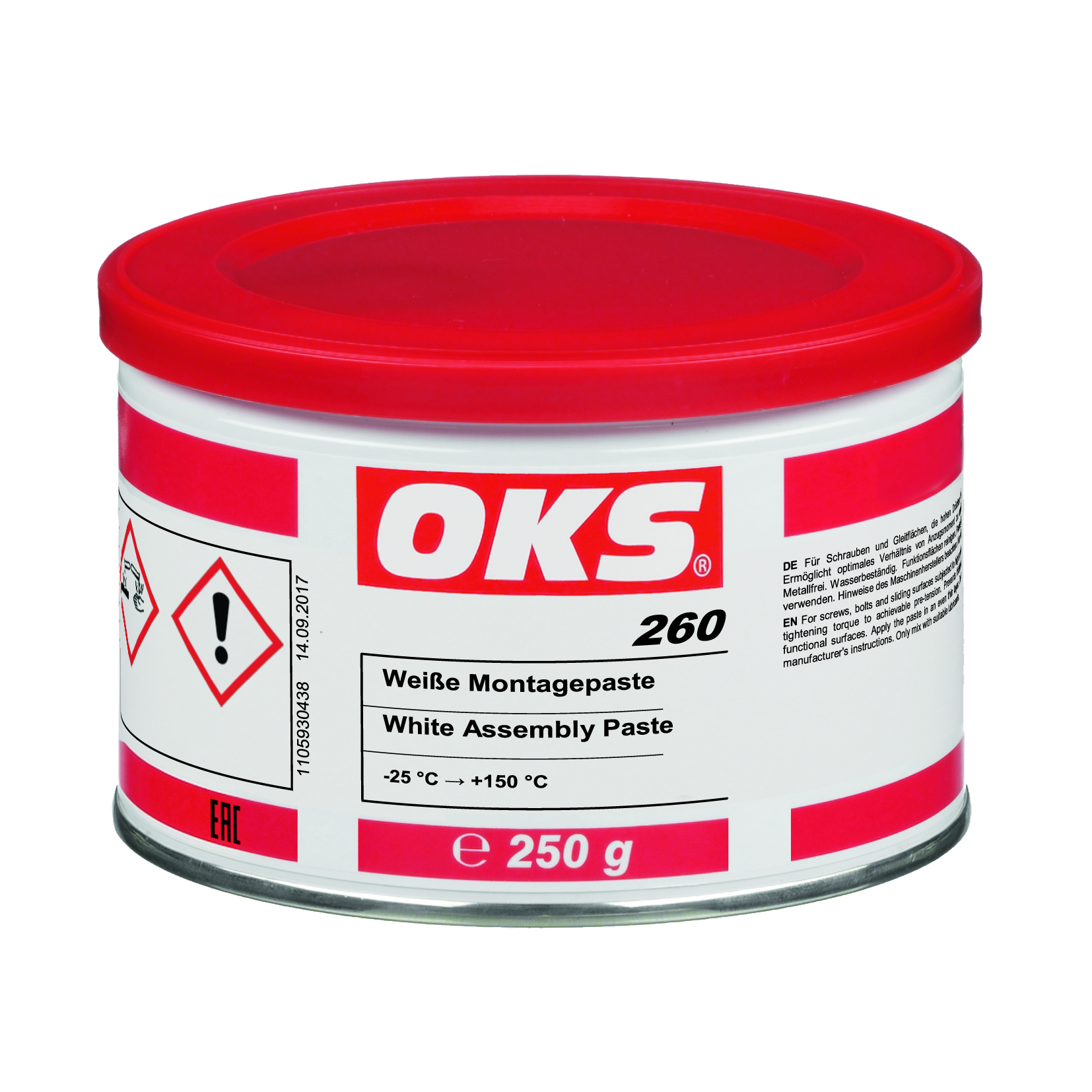 982600030 OKS 260 PASTA WIT LGA KEUR 250 G
