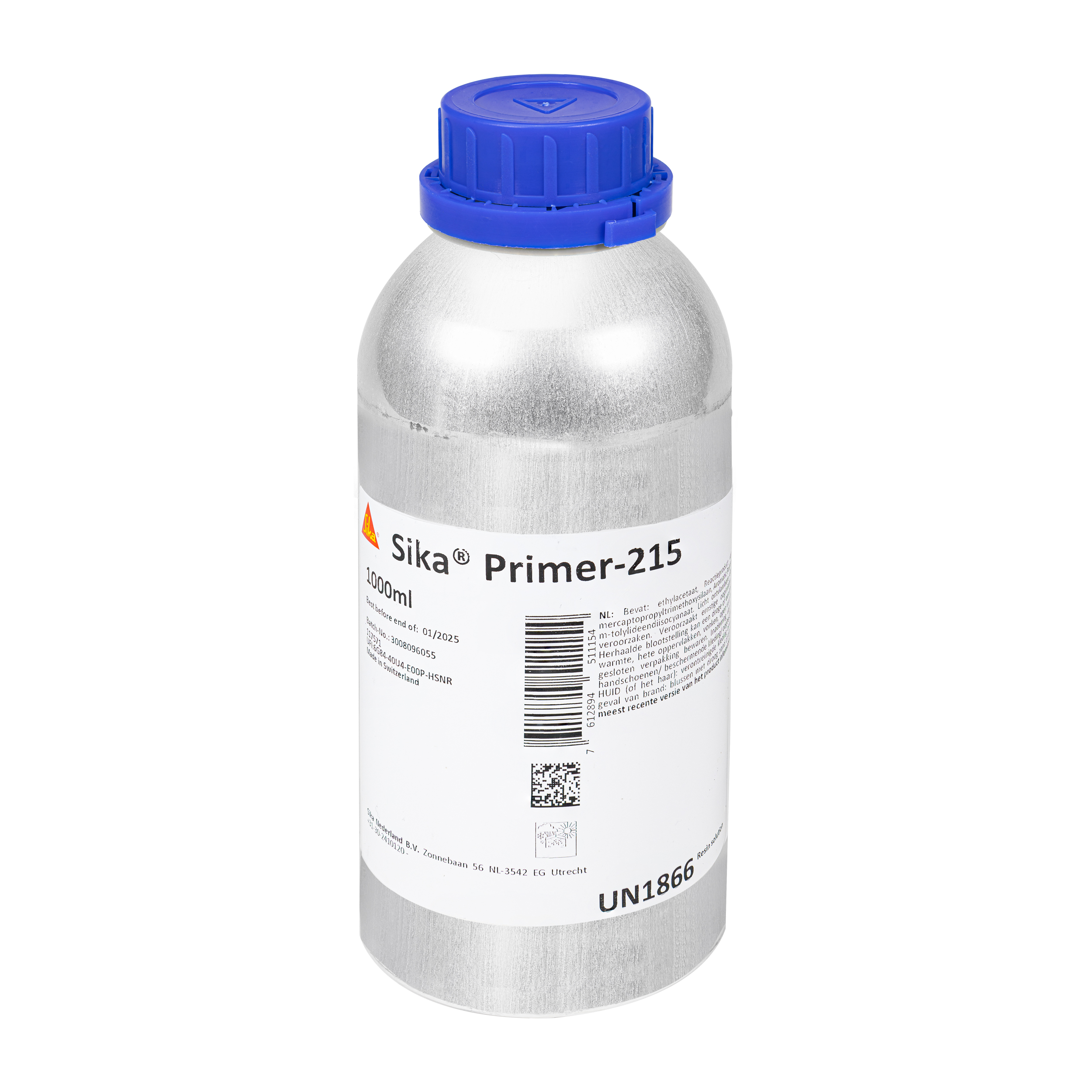 925321505 SIKA PRIMER-215 TRANSPARANT 250 ML PRIMER VOOR DIVERSE KUNSTSTOFFEN