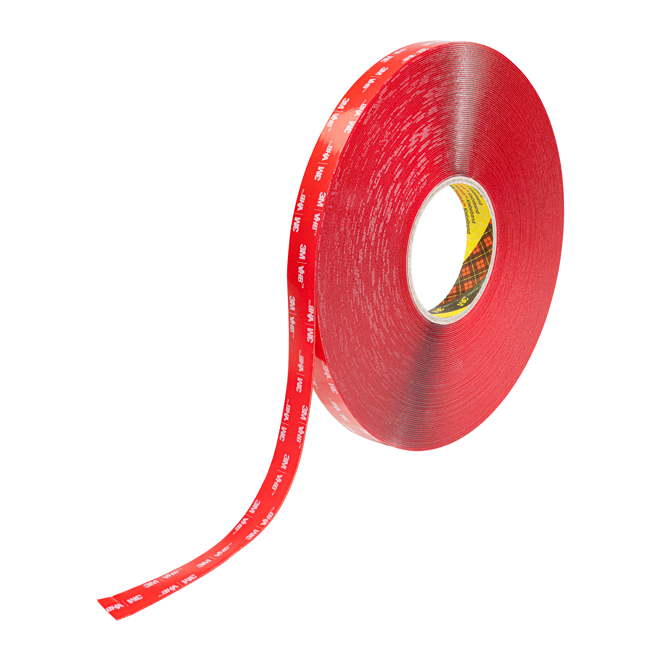 49050097 3M VHB 4905F HELDER 9 MM X 33 M ROL DUBBELZIJDIGE TAPE 0,5 MM DIK