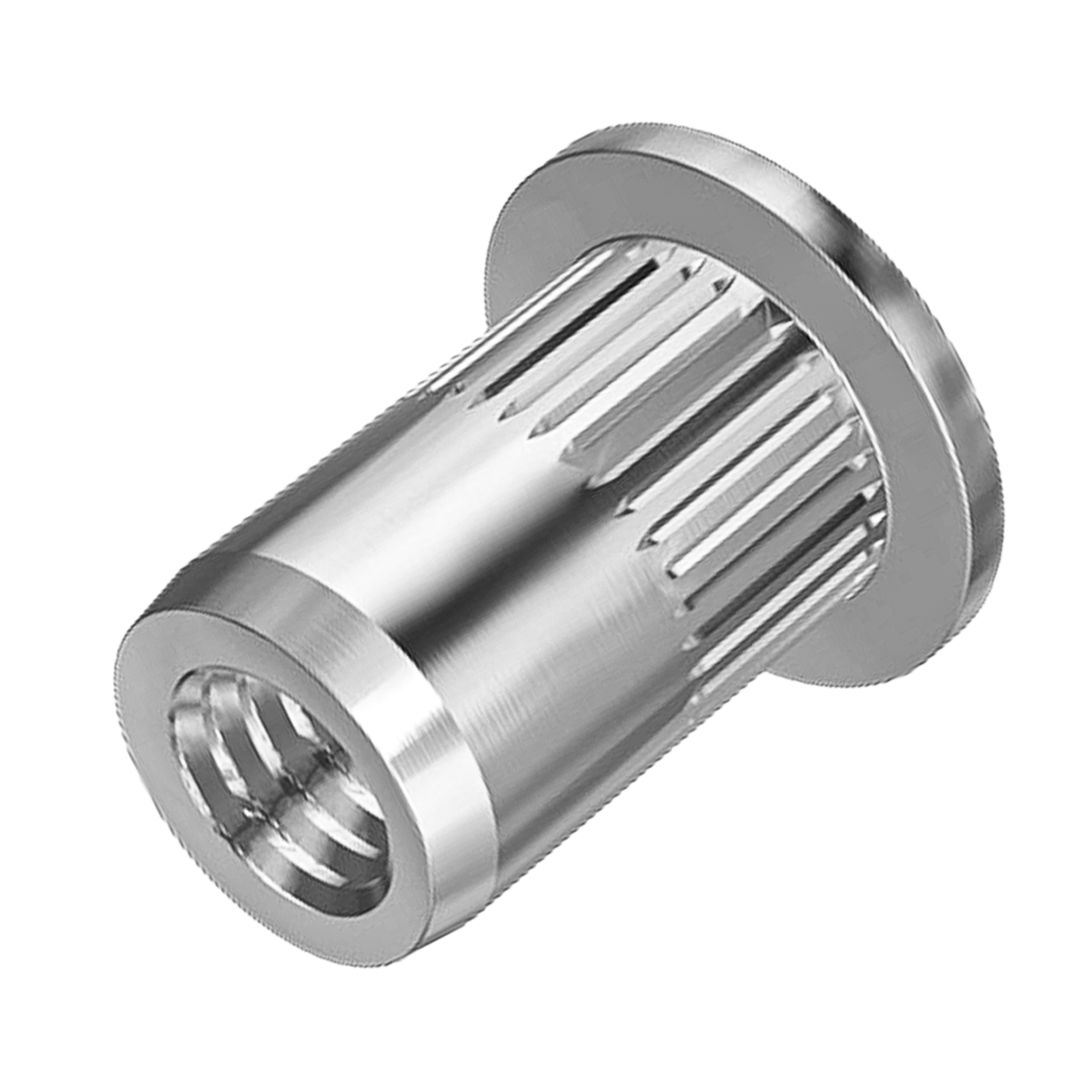 233604230 RIVKLE 233 06 040 230 M4 CKOK 30 INOX CILINDER KOP MET KARTELS       0,7-3,0MM