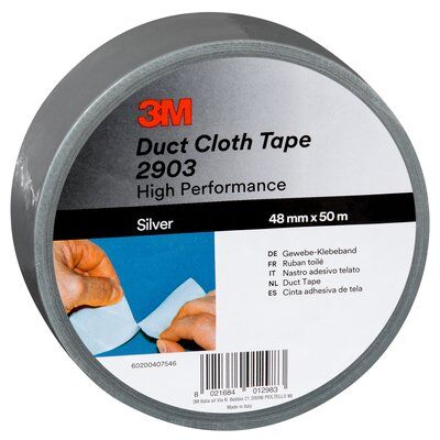 290348050 3M SCOTCH 2903 ZILVER 48 MM X 50 M ROL DUCT TAPE