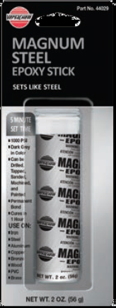 941440290 MAGNUM STEEL EPOXY STICK 85 G IN BLISTERVERPAKKING