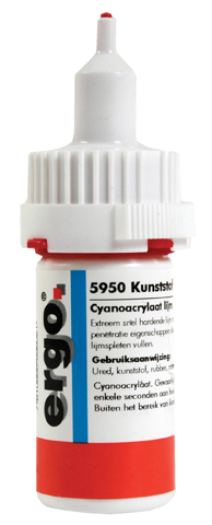 845950050 ERGO 5950 CYANOACRYLAAT KUNSTSTOF 50 G