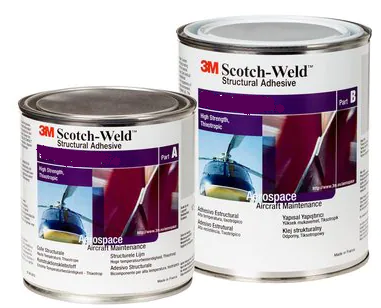 93232001 3M SCOTCH-WELD 9323-2 B/A ZWART 1 L EPOXYLIJM