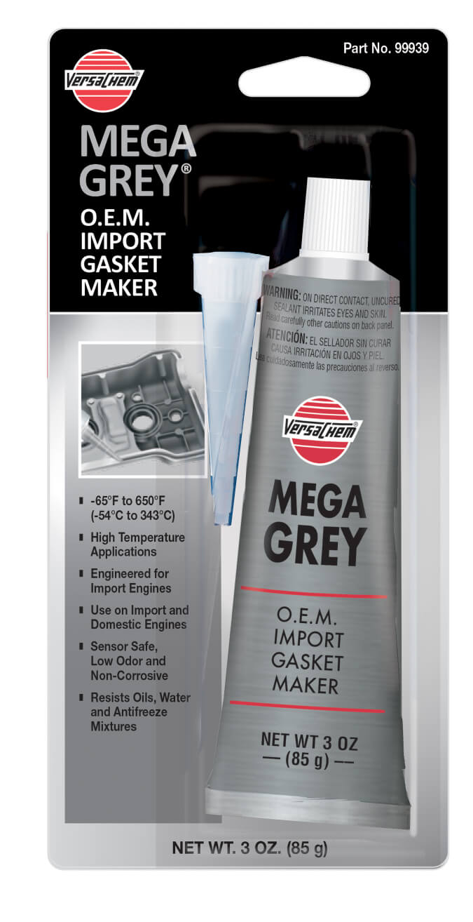 941999390 MEGA GREY SILICONE TUBE 85 G IN BLISTERVERPAKKING