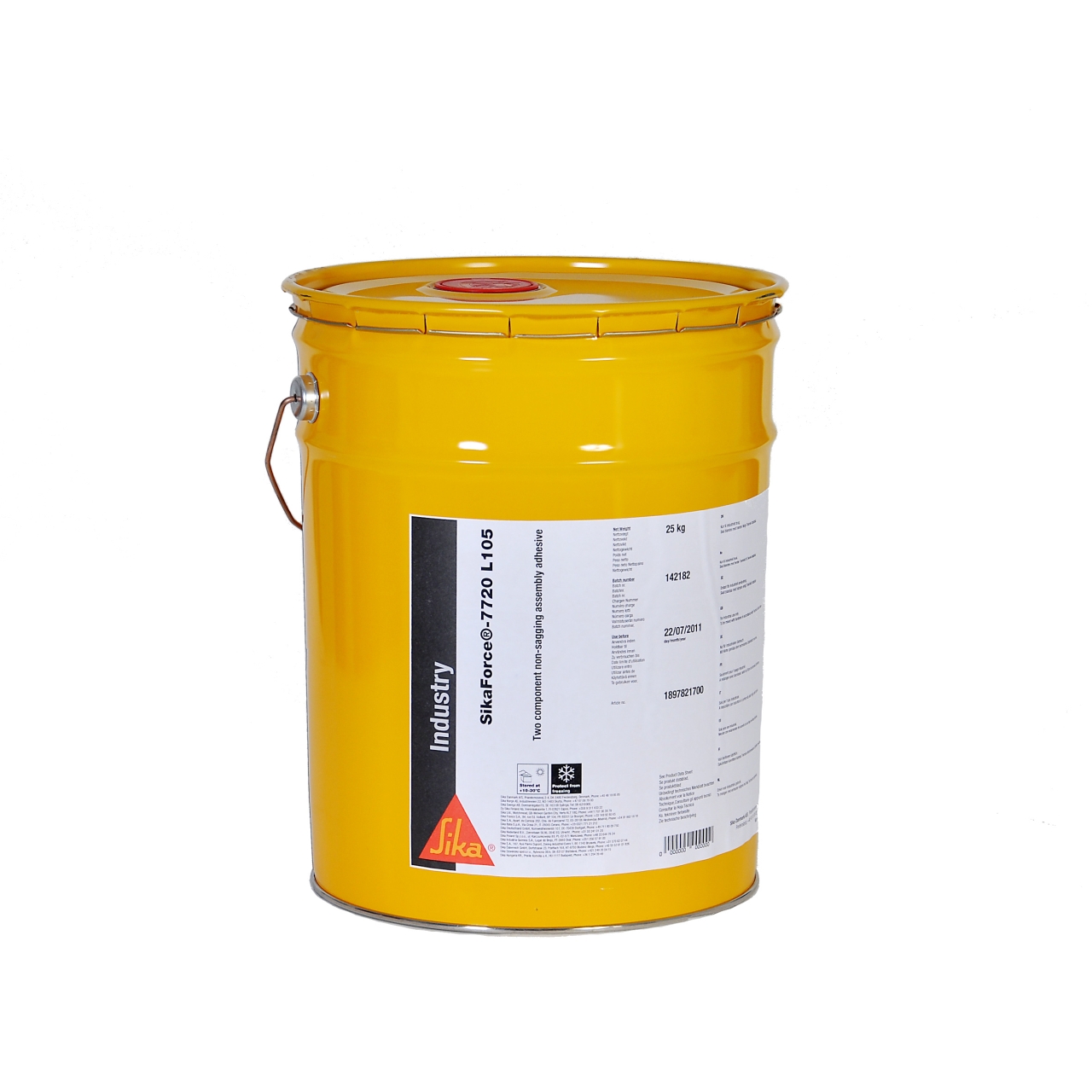 925772225 SIKAFORCE -422 L105 (A) BEIGE 25 KG VOORHEEN: SIKAFORCE -7722 L105 (A)